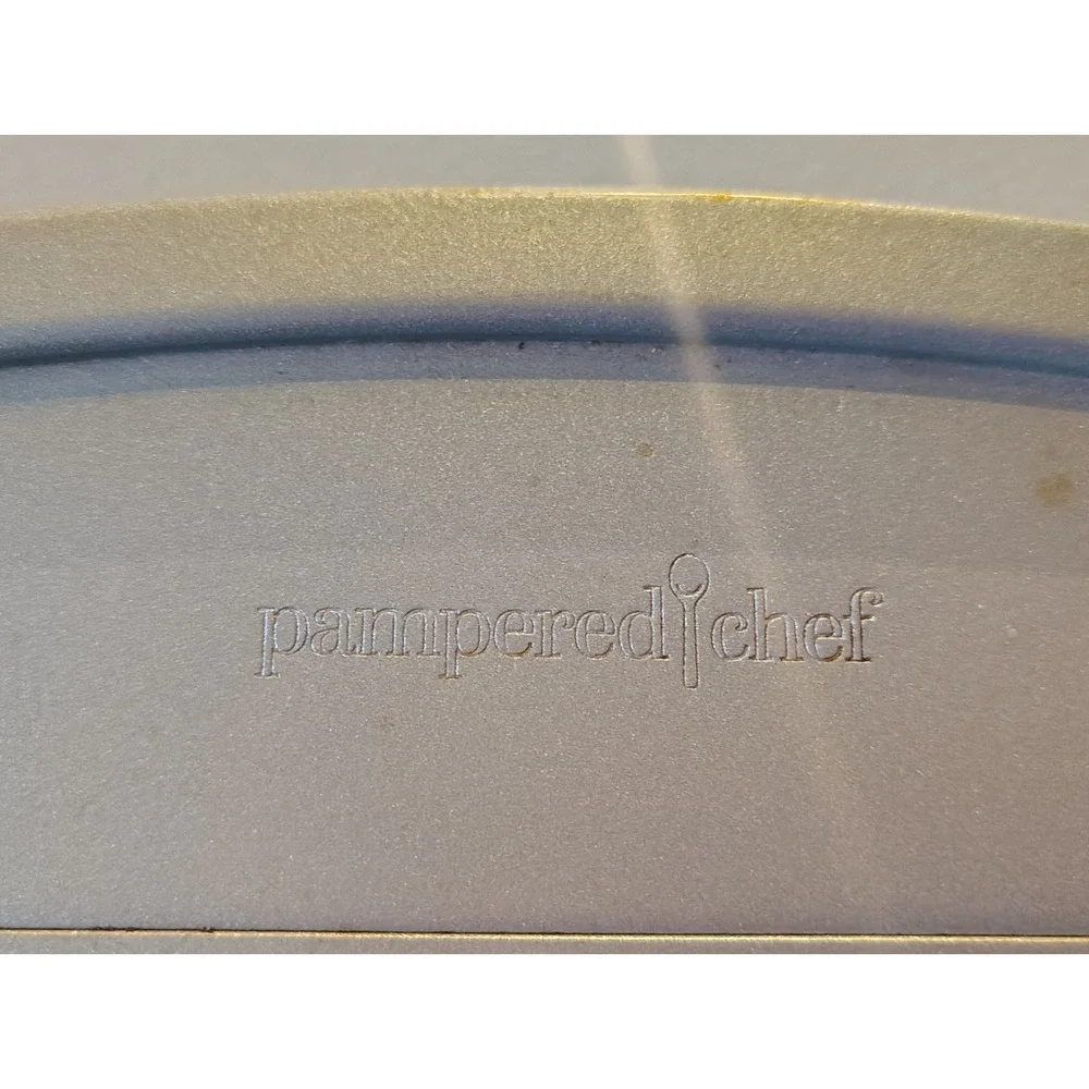 PAMPERED CHEF 6 WAFFLE STICKS BAKING MOLD PAN NON-STICK TEXTURED COOKIE BARS